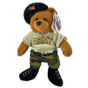 Team Beans Authentic Unity Series Armed Forces Army Bear